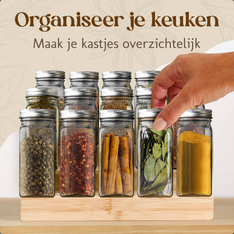 OUTLET 12 kruidenpotjes set