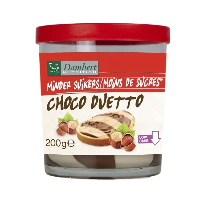 Damhert Duetto Chocopasta - 200 gram