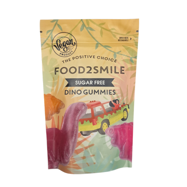 Food2Smile Dino Gummies - 100 gram