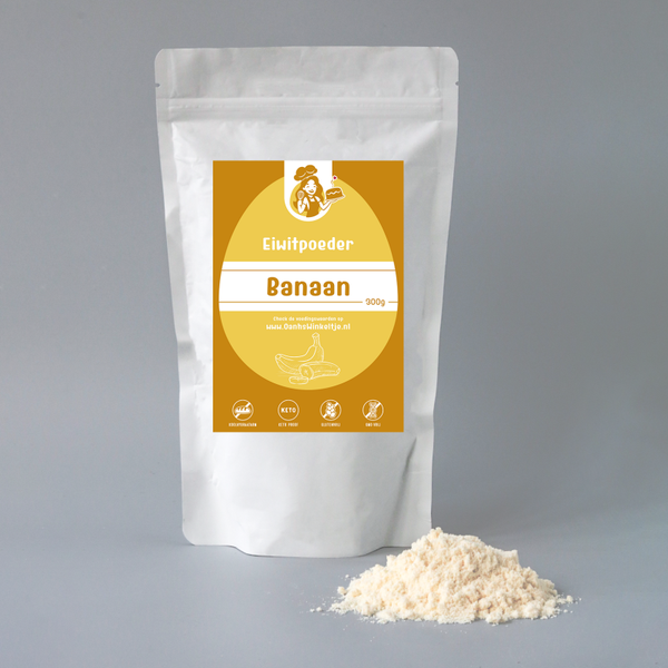 Eiwitpoeder Banaan - 300 gram