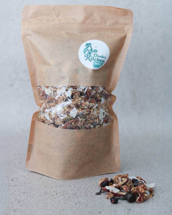 Keto Cruesli - Blauwe bes & Pure chocolade