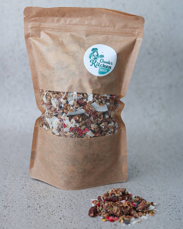 Keto Cruesli - Aardbei pure chocolade