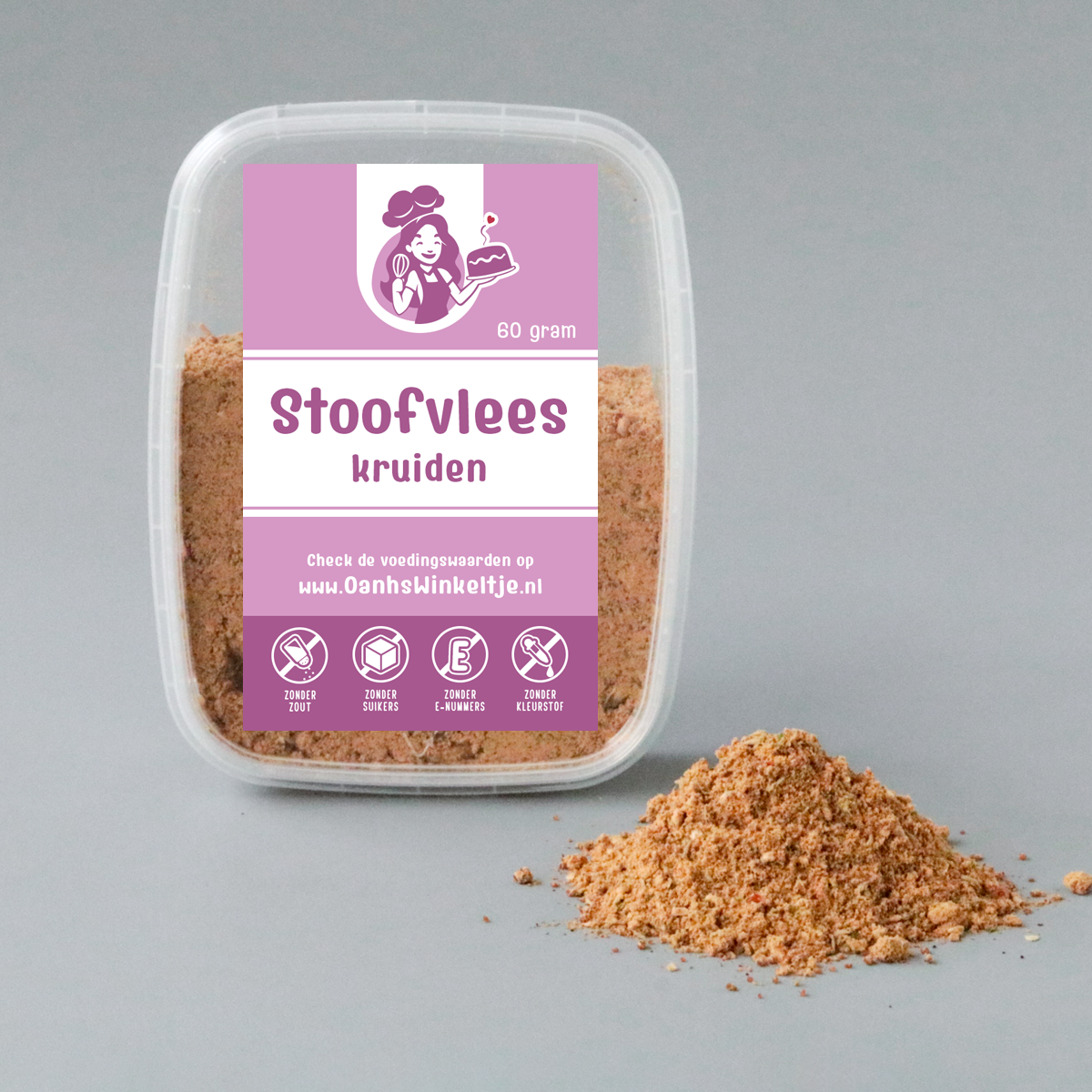 Stoofvlees kruiden - 60 gram