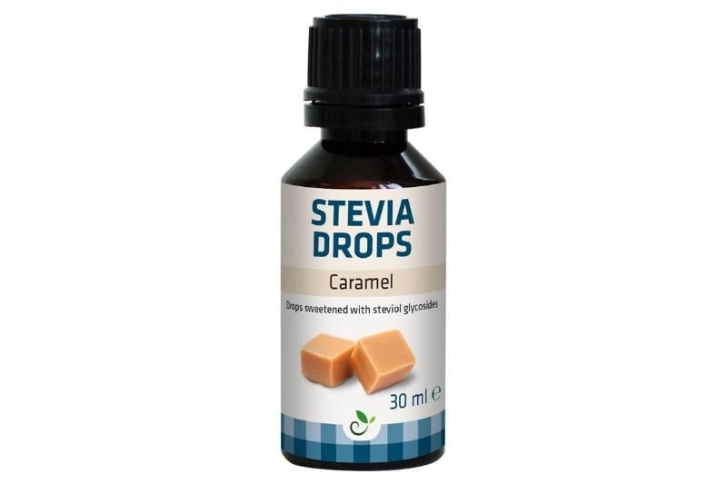 Stevia druppels Caramel - 30 ml