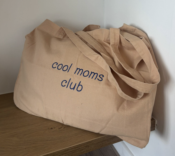 Grote tote bag COOL MOMS CLUB