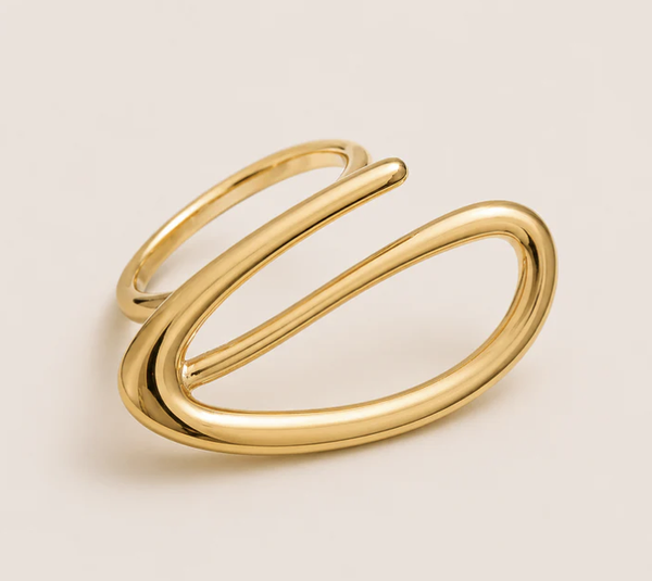 Isa ring goud