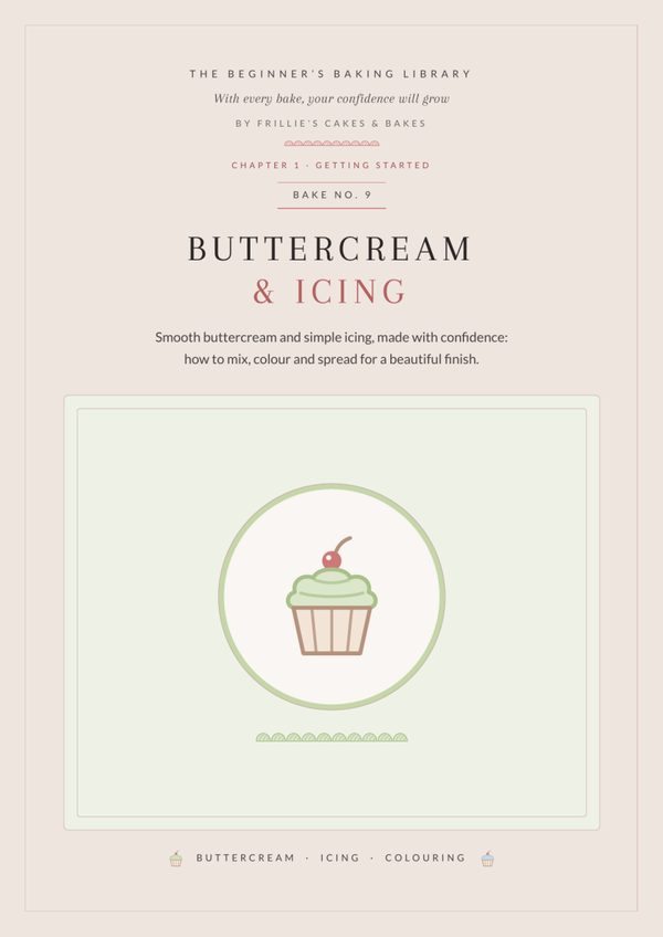 Bake No:  9 Buttericing for Beginners