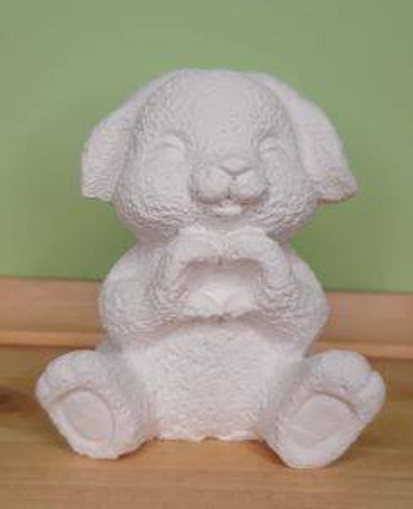 Hase mit Herz