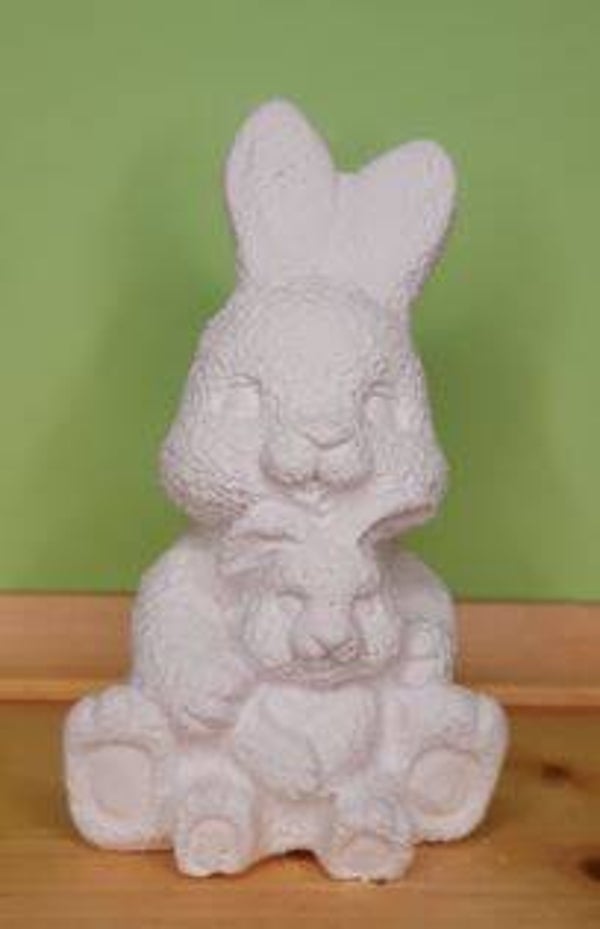 Hase mit Kind