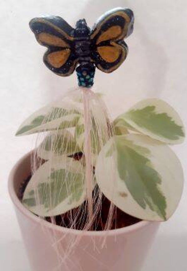 Blumen-/Dekostecker - Schmetterling