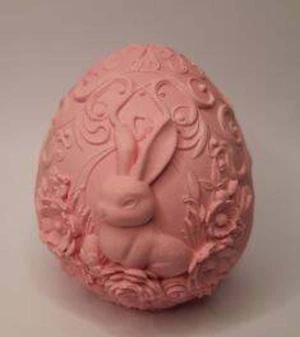 Osterei mit Hase