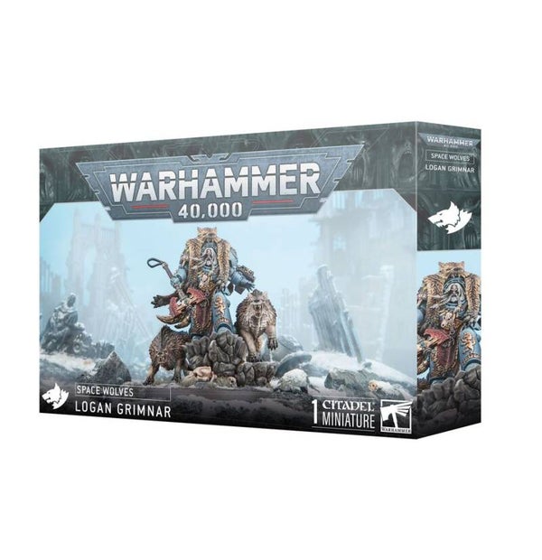 Warhammer 40K - Space Wolves - Logan Grimnar