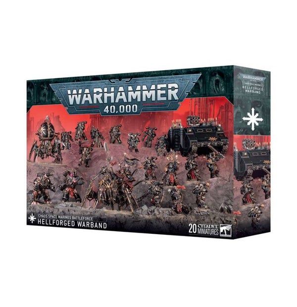 Warhammer 40K - Chaos Space Marines Battleforce - Hellforged Warband