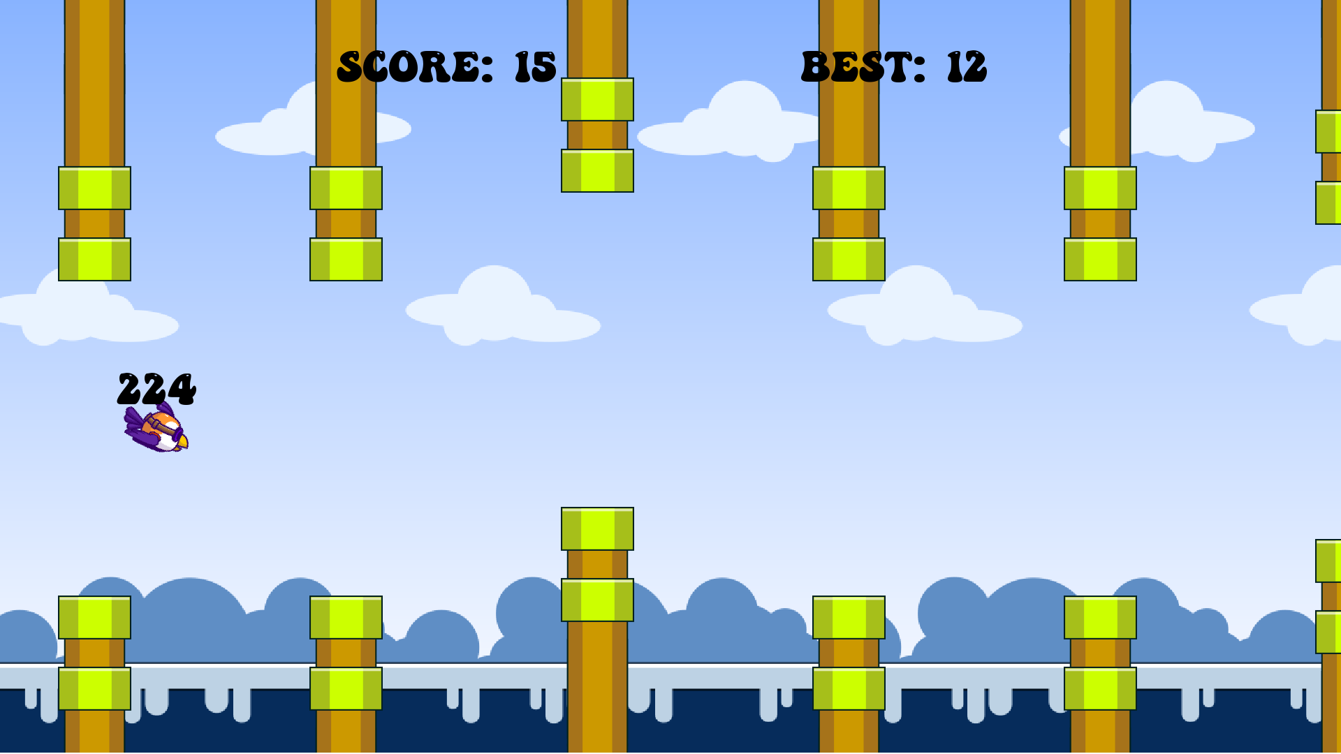 Survival One-Button Driven Gameplay