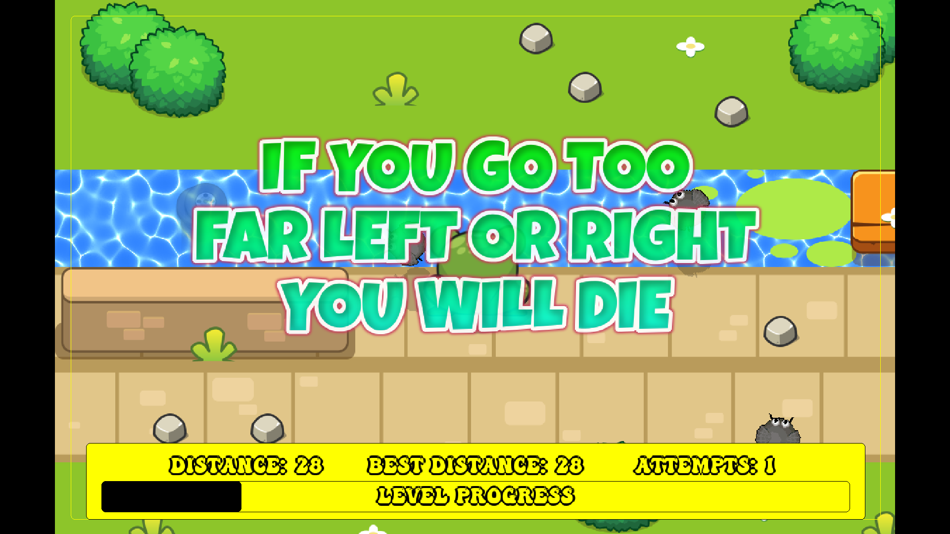 Frog Game With Simple Contorls