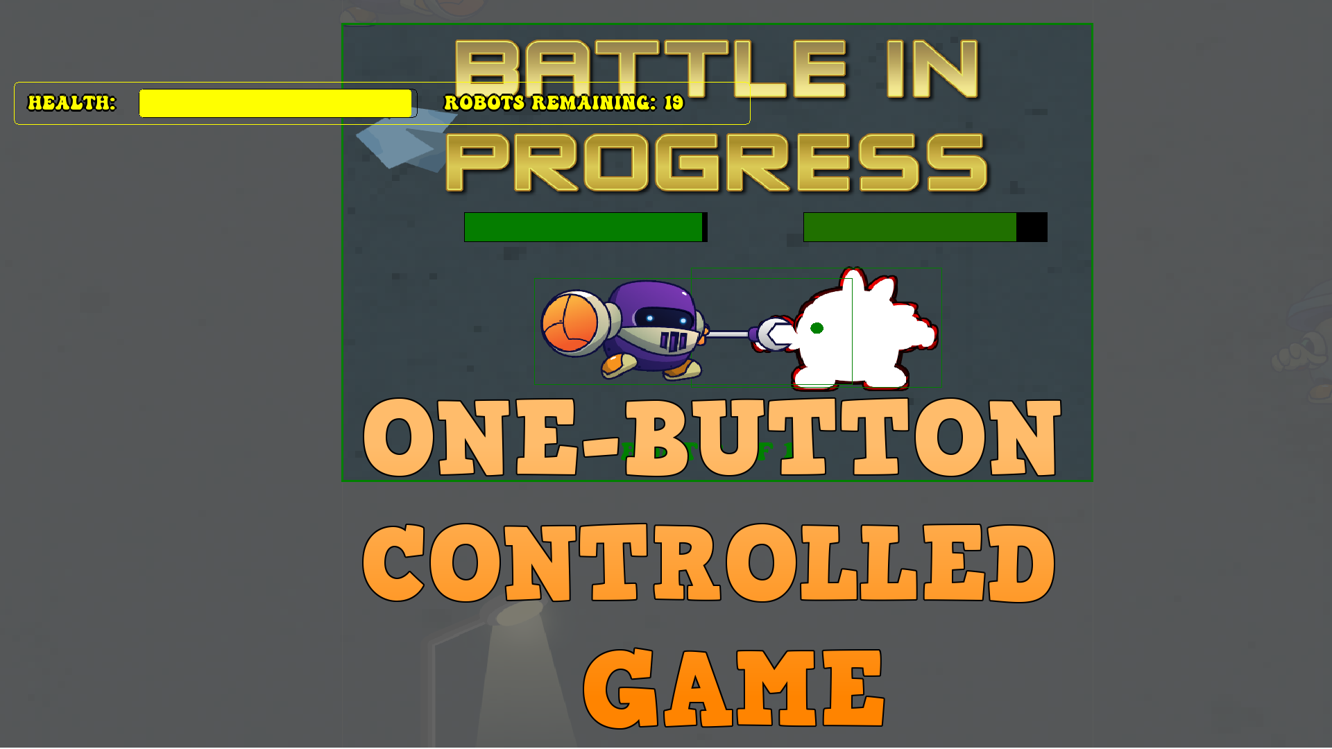 Single Control Fighting Game