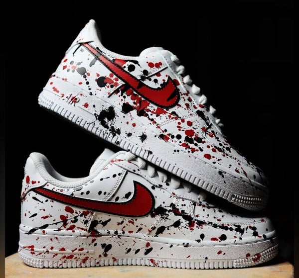 Blood splatter Nikes