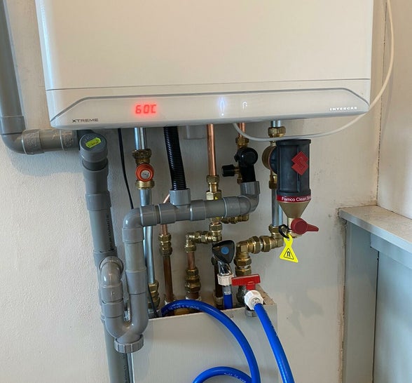 Intergas Xtreme 36 montage. Amersfoort Rovimax Totaal installatie