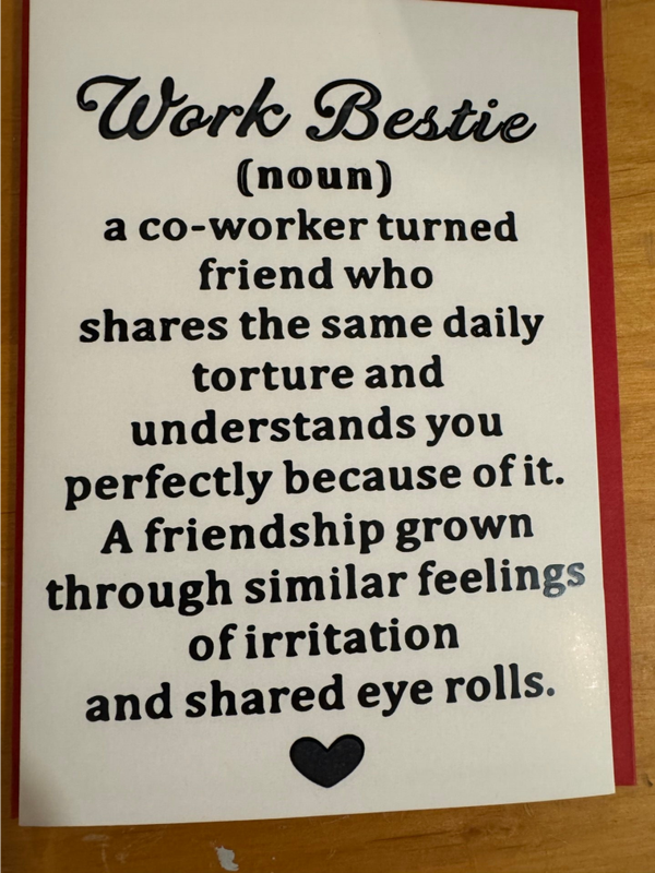 Novelty card