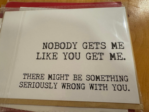 Novelty card