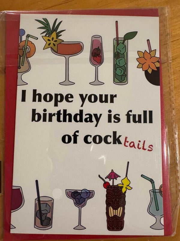 Novelty card