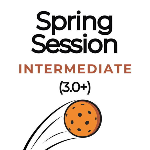 Intermediate Level (3.0+) Spring Session Adult 18+ Mondays 8:30-10:30am