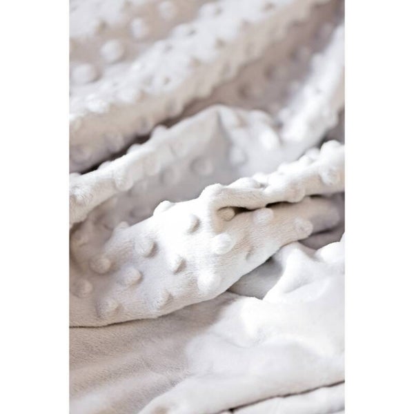 Baby deken bubbel wit 80 x 110 cm