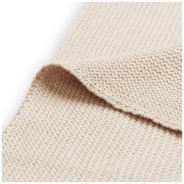 Jollein wiegdeken basic knit 75 x 100 cm - Nougat