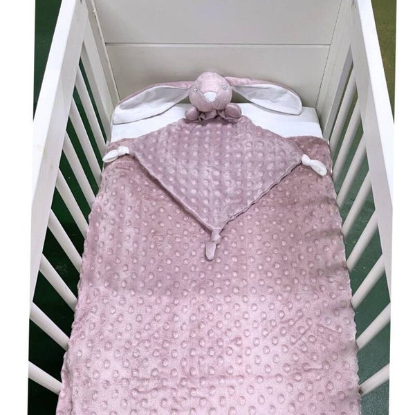 Dou dou konijn knuffeldoekje en deken