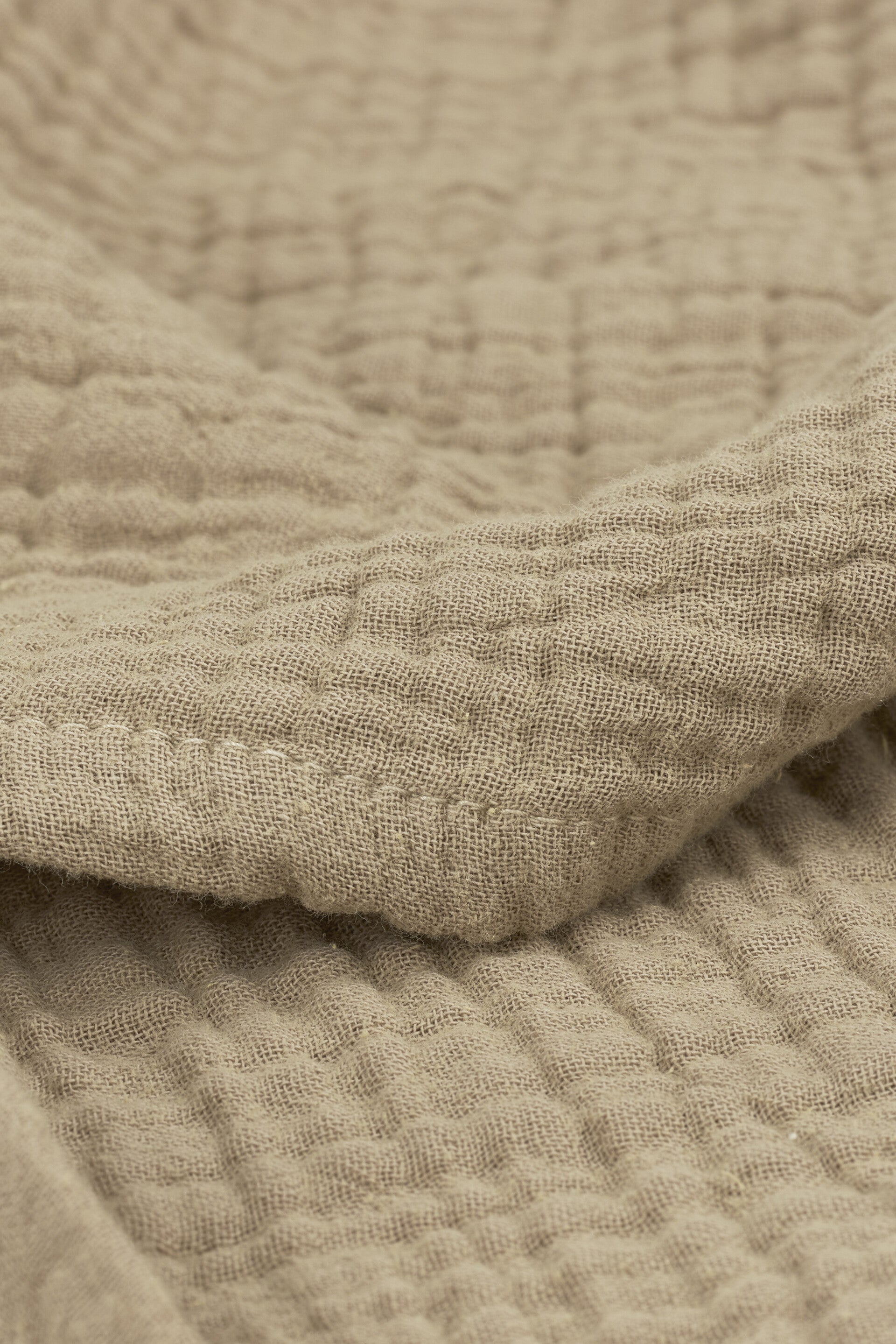 Meyco wieglaken hydrofiel taupe 75 x 100 cm