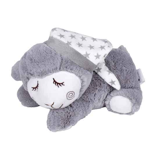 Warmte knuffel schaap grijs