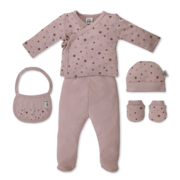 Newborn setje oudroze