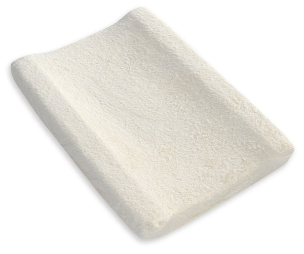 Katoenen aankleedkussenhoes creme 55 x 80 cm