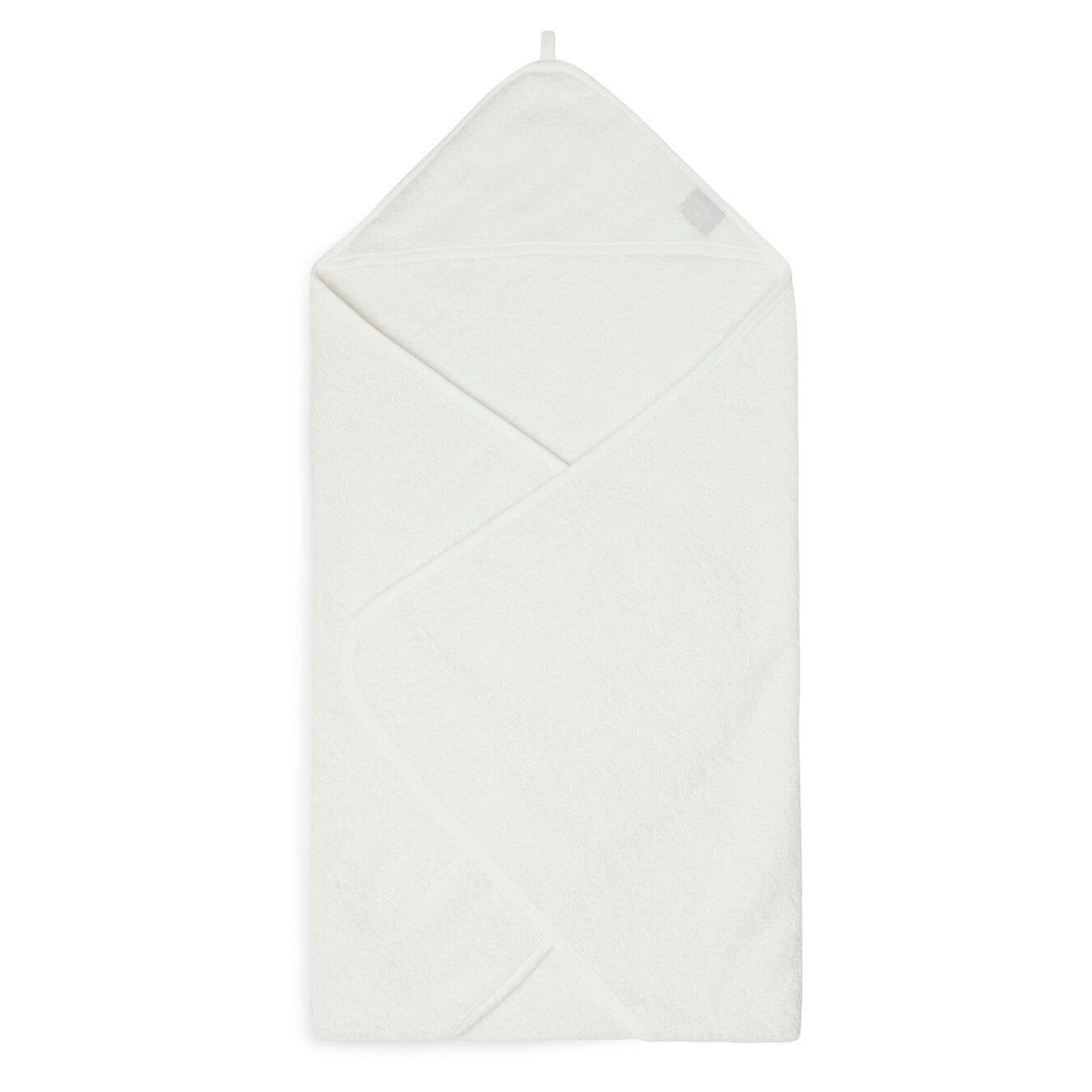 Jollein badcape ivory 75 x 75 cm - eventueel met naam geborduurd