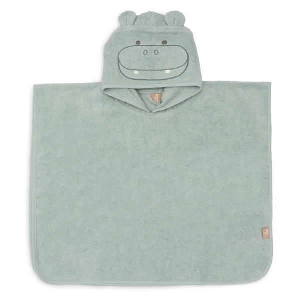 Jollein Hippo Happy badponcho - met naam