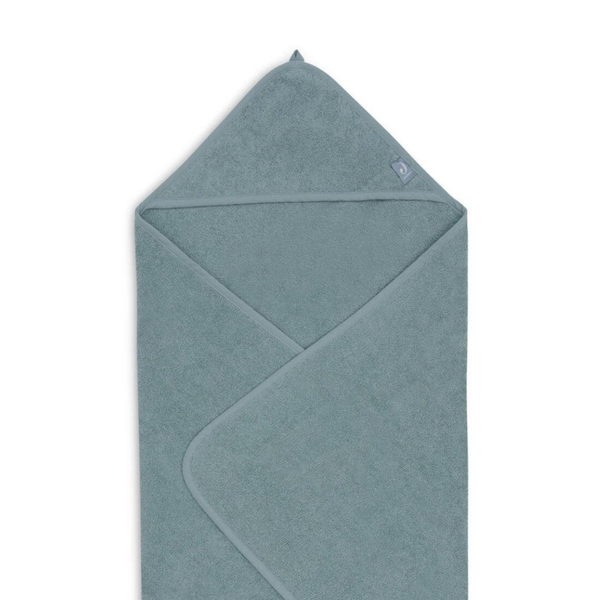 Jollein badcape sea green 75 x 75 cm - eventueel met naam geborduurd
