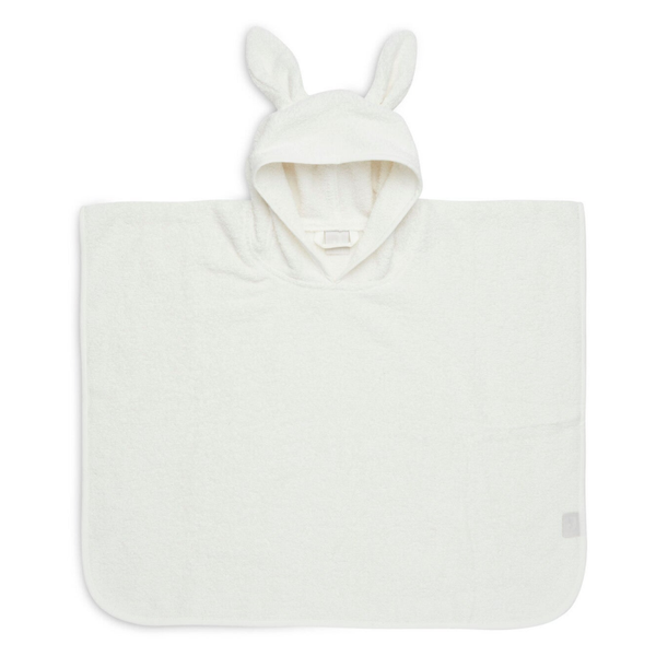 Jollein poncho Ivory 1-4 jaar - eventueel met naam geborduurd