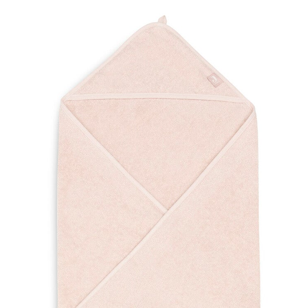 Jollein badcape pale pink 75 x 75 cm - eventueel met naam geborduurd