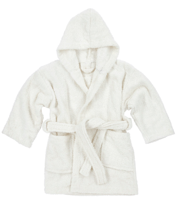 Meyco badjas offwhite - eventueel met naam geborduurd