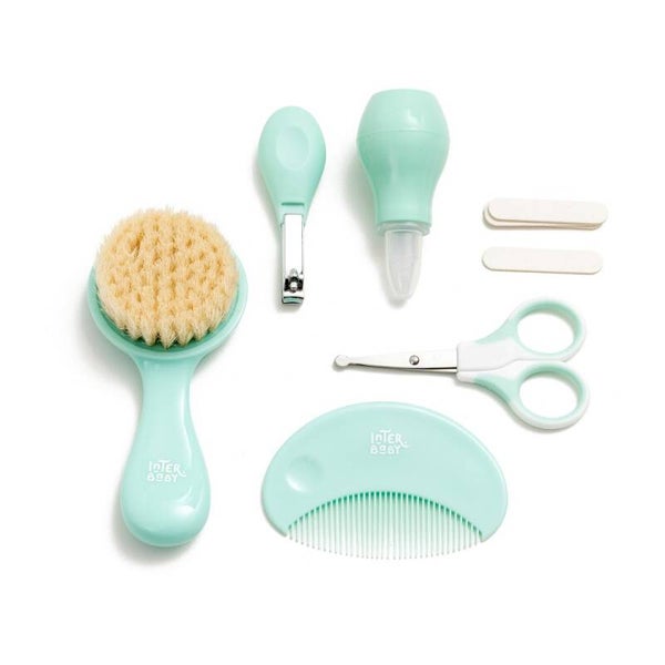 Baby verzorging set mintgroen