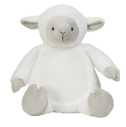 Knuffel schaap / lammetje 42 cm wit