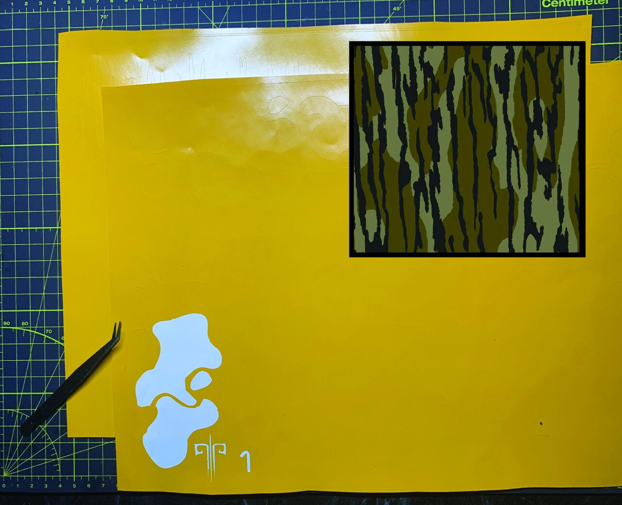 Bottomland Camouflage Stencil Packs