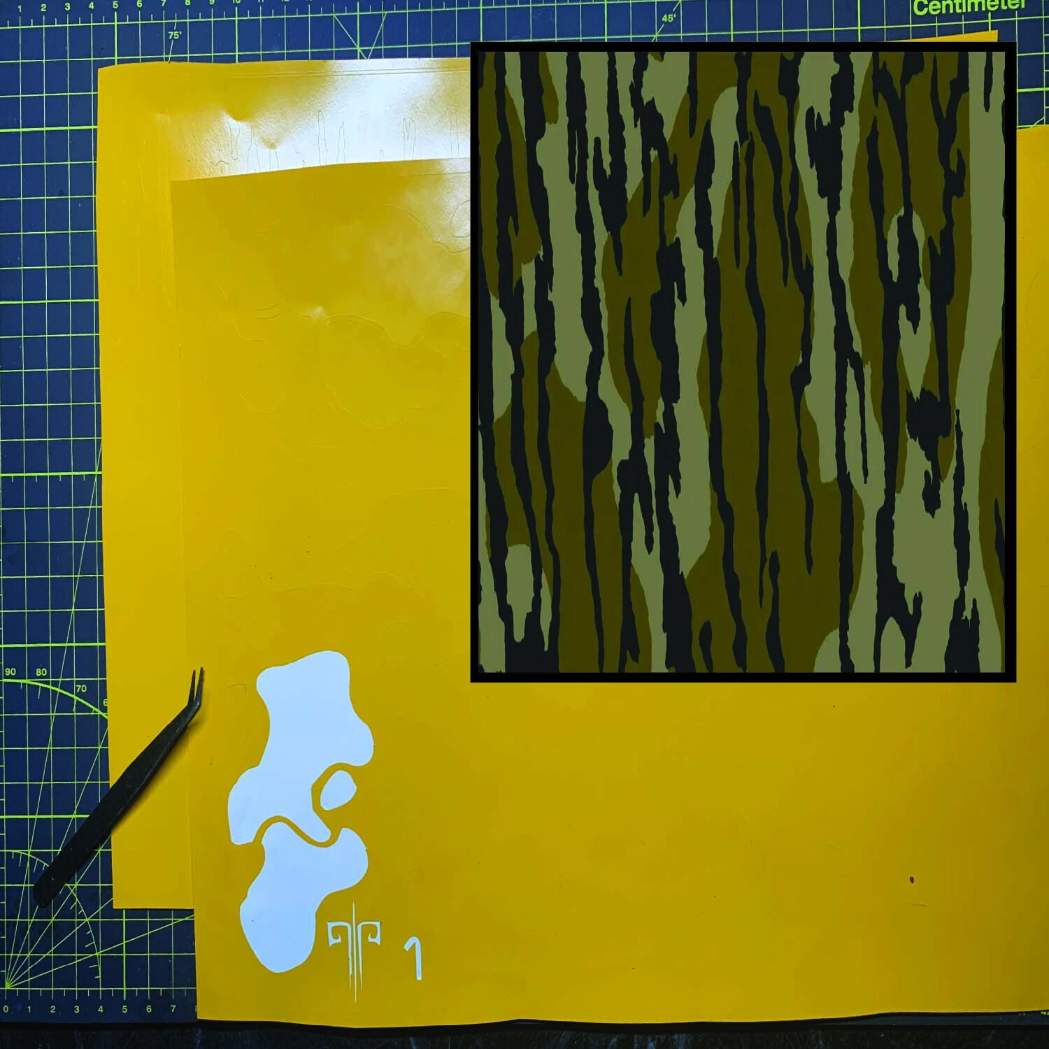 Bottomland Camouflage Stencil Packs