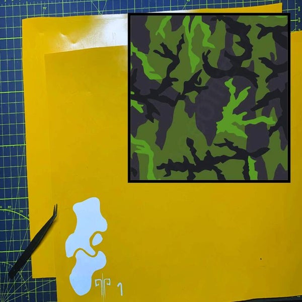 Czech VZ 95 Forest Camouflage Stencil Packs