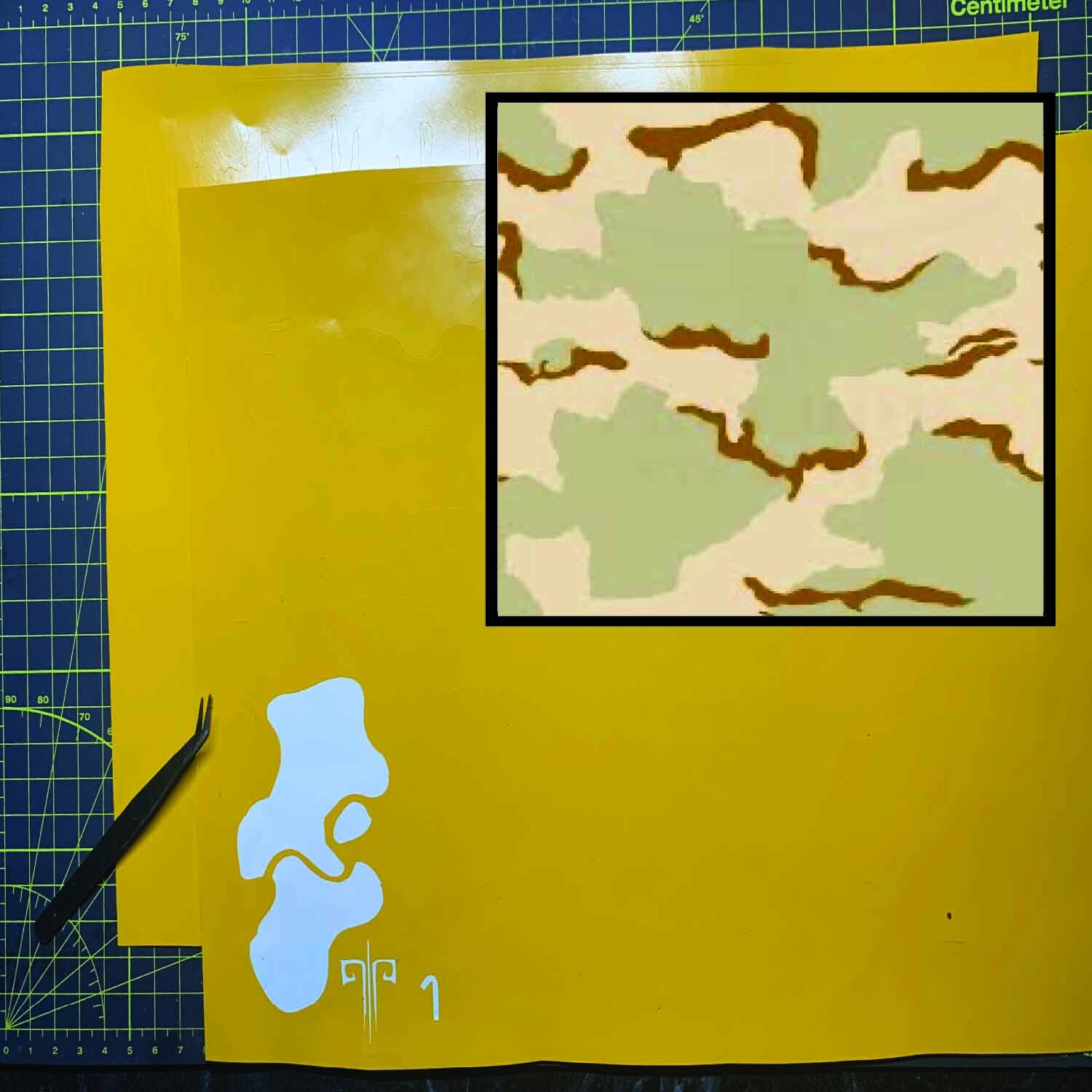 DCU Camouflage Stencil Packs