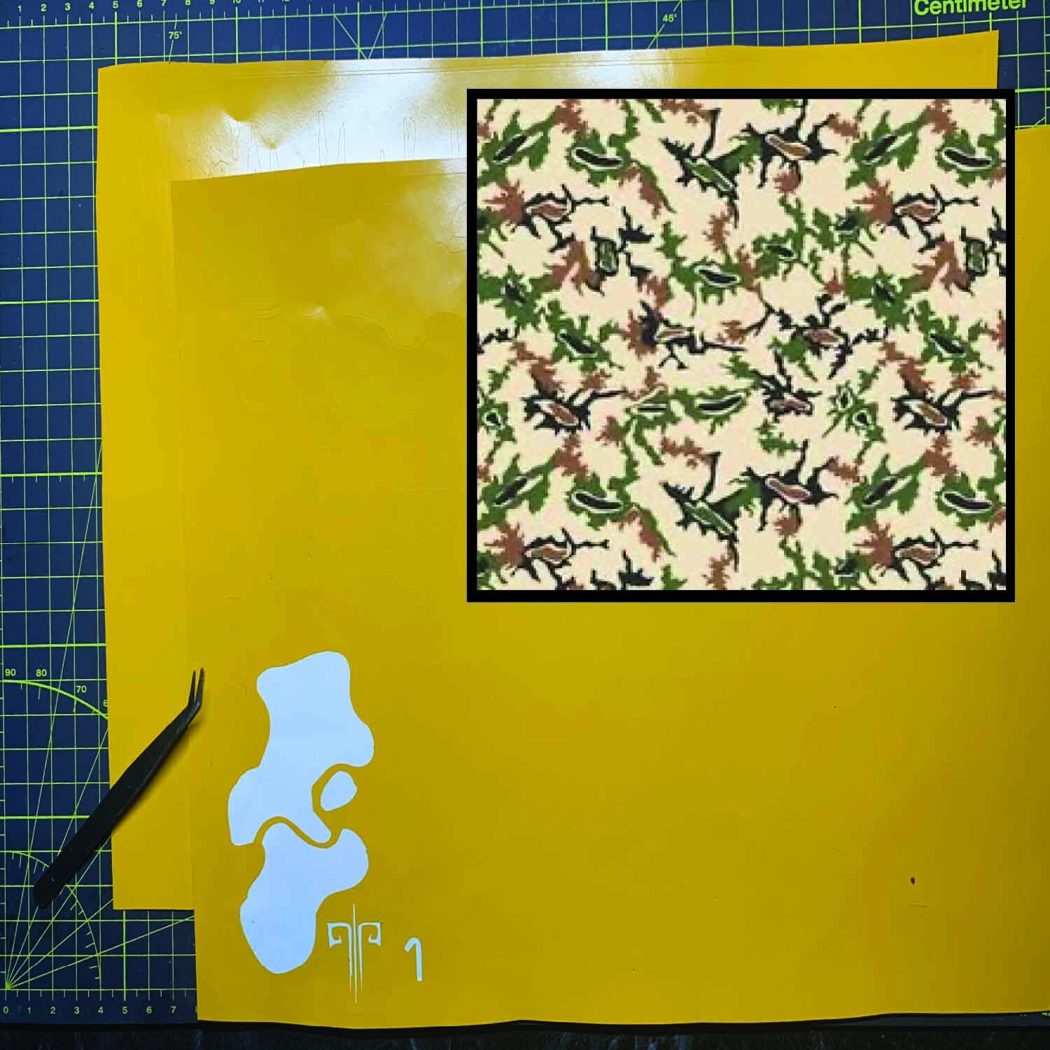 Egyptian Gulf War Camouflage Stencil Packs