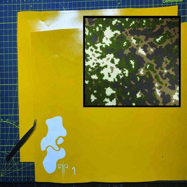 Finnish Defense Forces/M05 Camouflage Stencil Packs