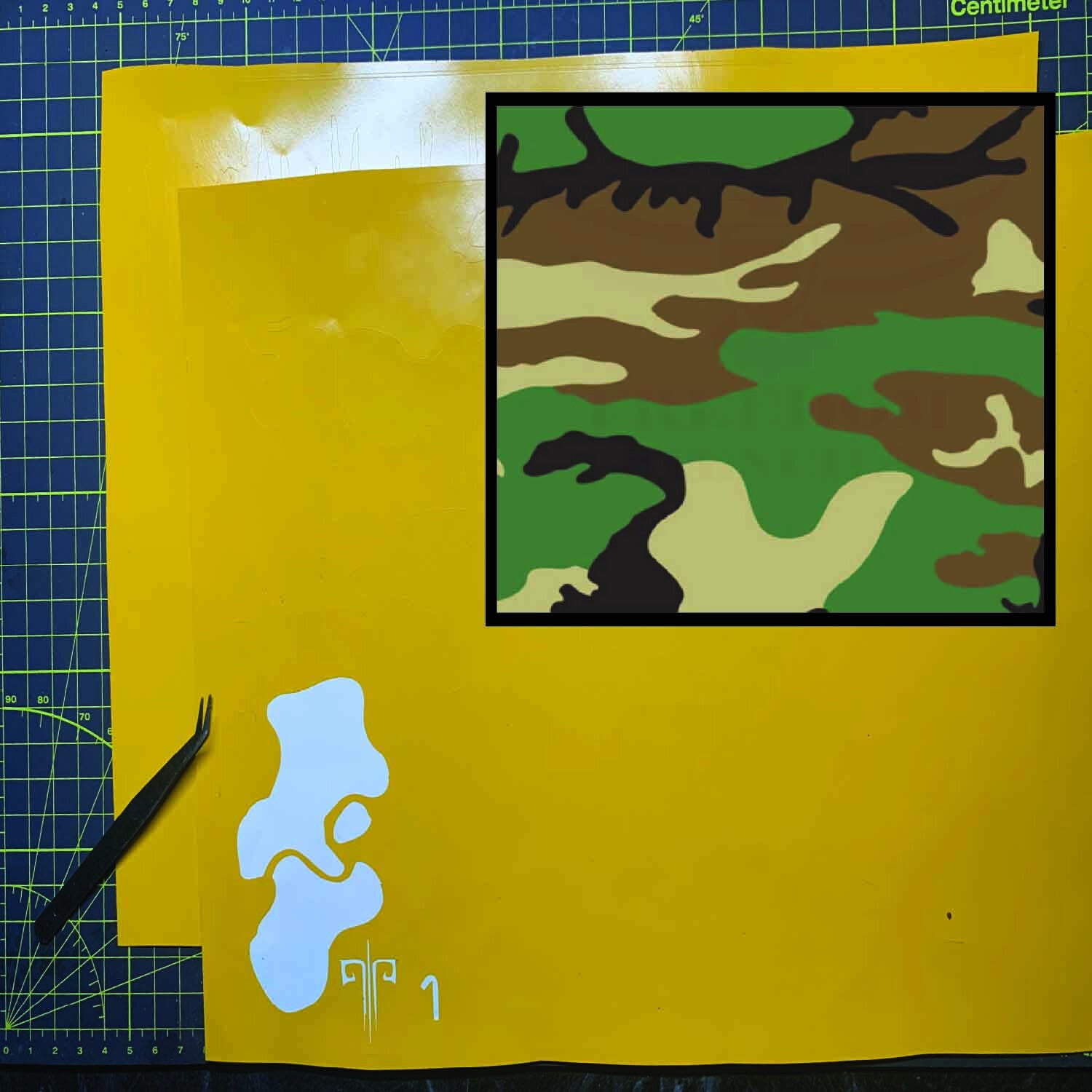 M-81 Woodland Camouflage Stencil Packs