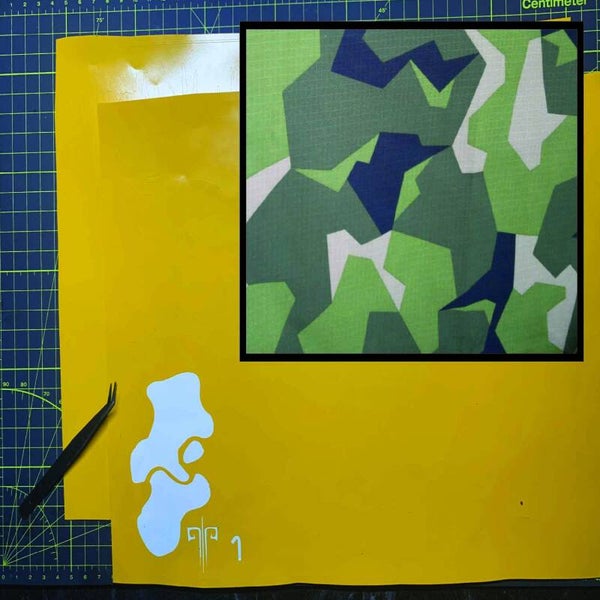 M-90 Swiss Camouflage Stencil Packs