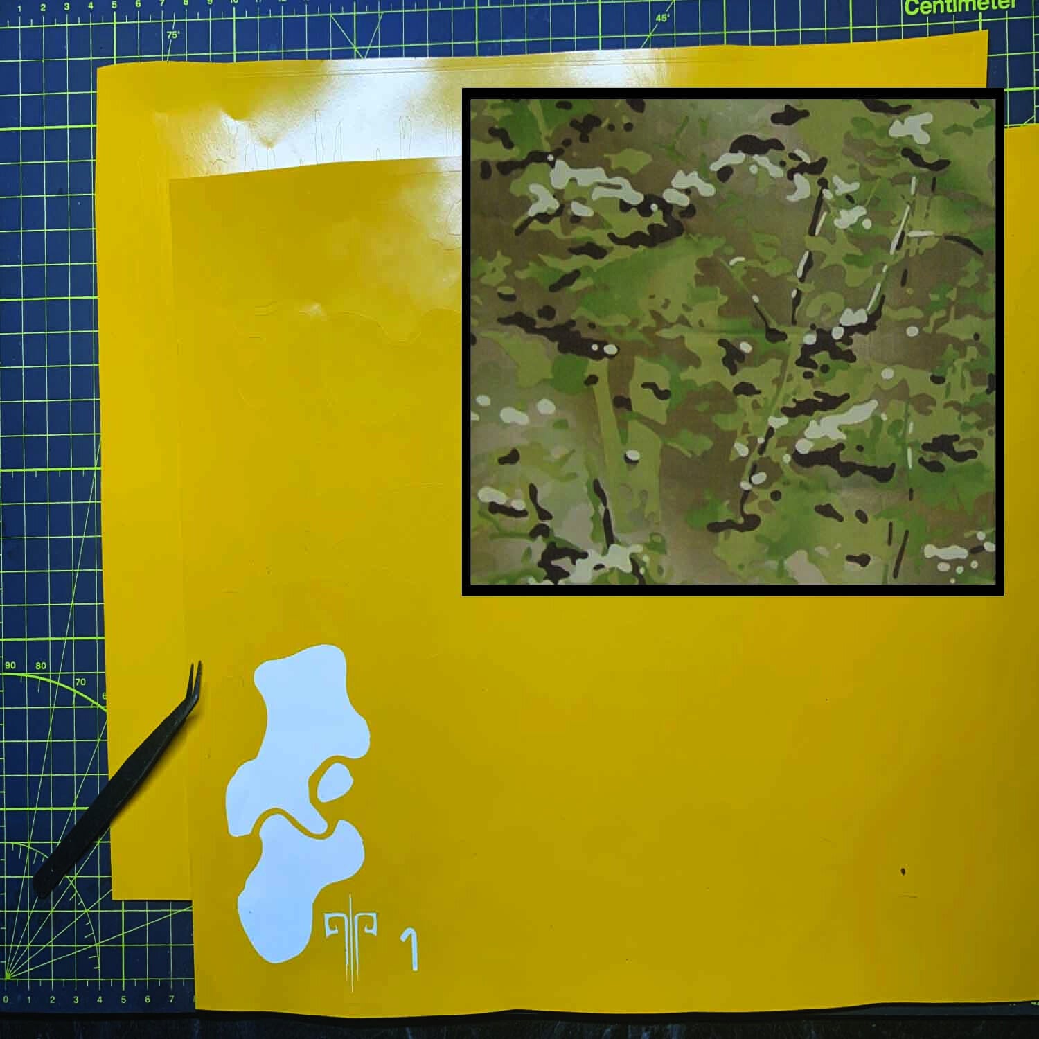 Multicam Camouflage Stencil Packs